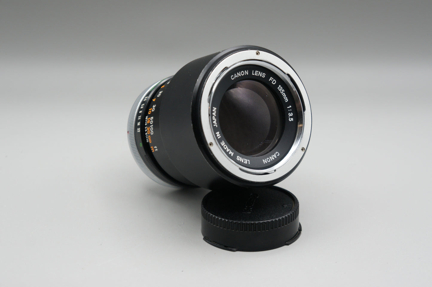 Canon FD 135mm f3.5 Chrome Nose