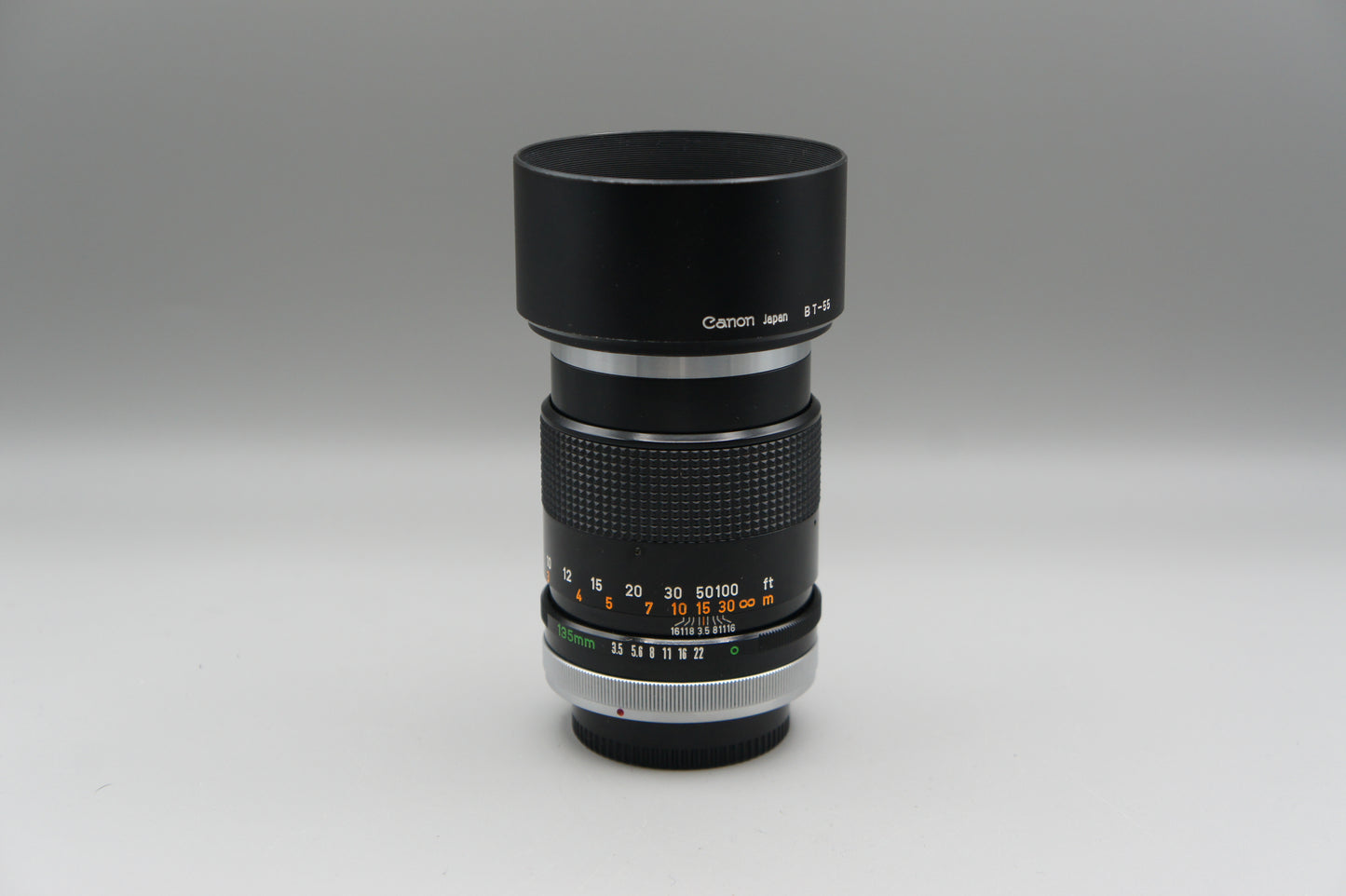 Canon FD 135mm f3.5 Chrome Nose