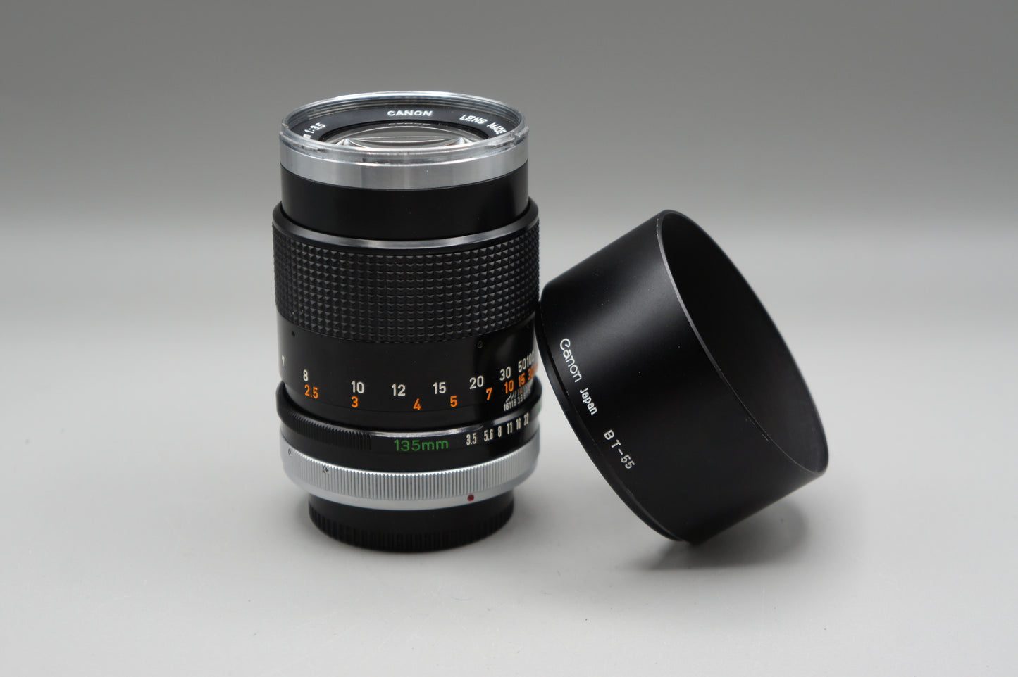 Canon FD 135mm f3.5 Chrome Nose