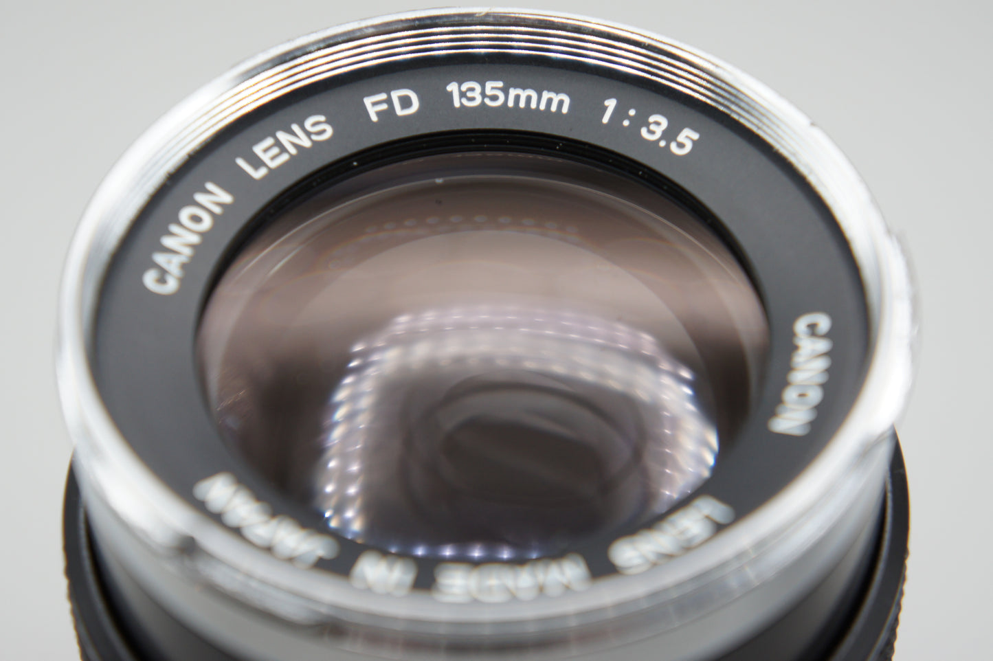 Canon FD 135mm f3.5 Chrome Nose