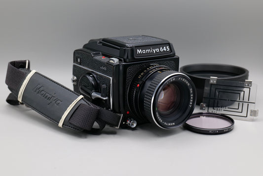 [Comme Neuf] Mamiya M645 & Mamiya-Sekor C 80mm f2.8