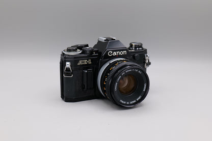 Canon AE-1 & FD 50mm f1.8 S.C.