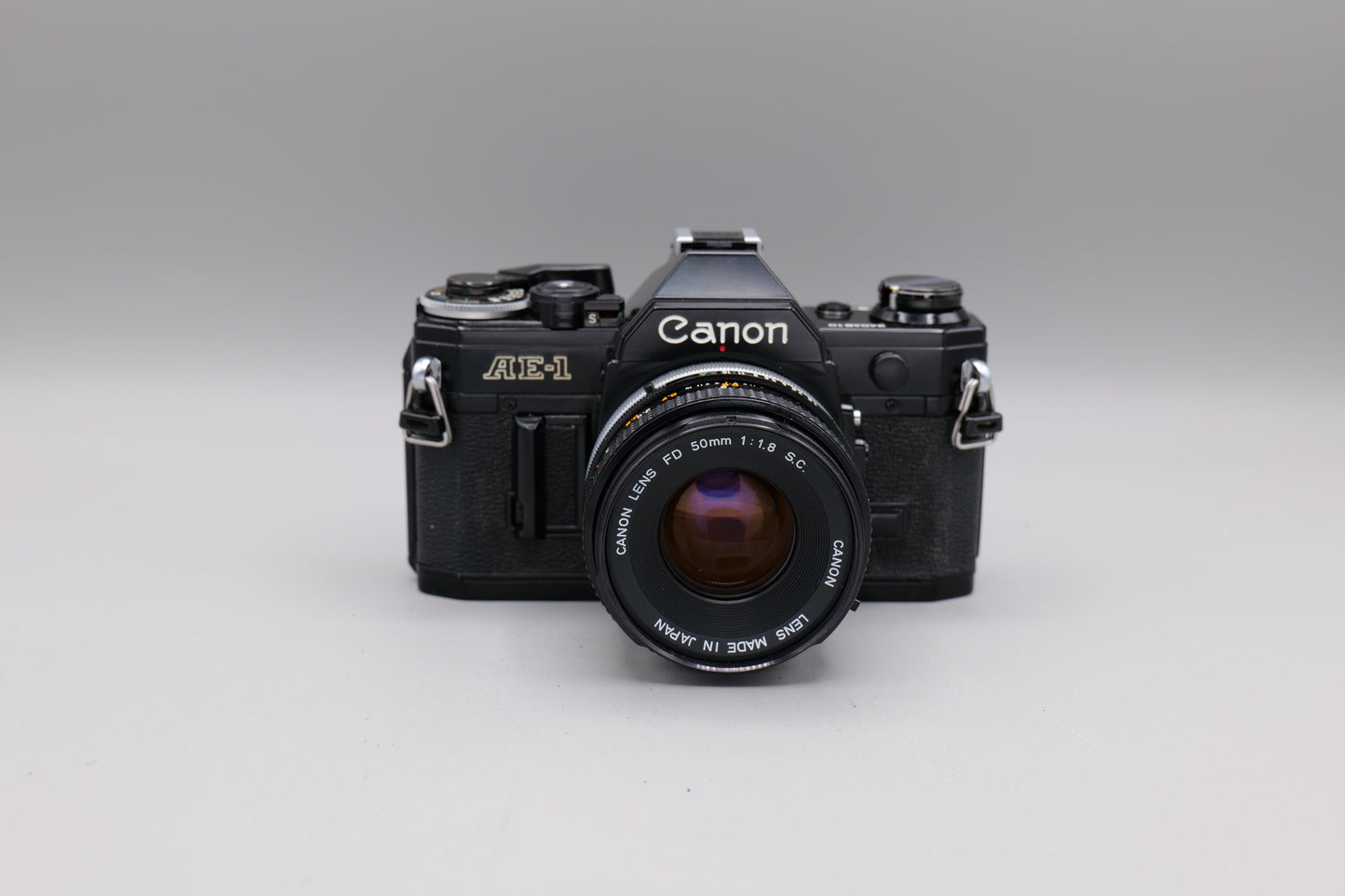 Canon AE-1 & FD 50mm f1.8 S.C.