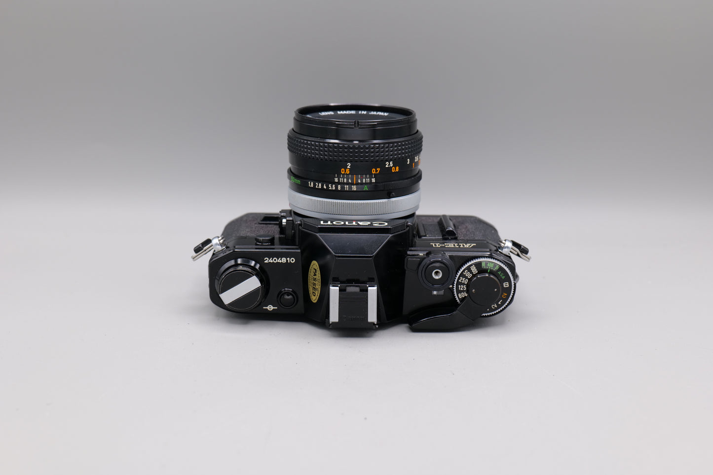 Canon AE-1 & FD 50mm f1.8 S.C.