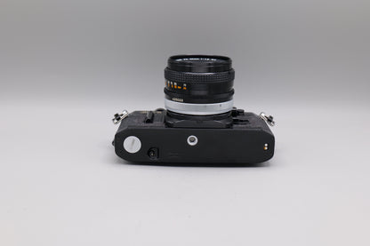 Canon AE-1 & FD 50mm f1.8 S.C.