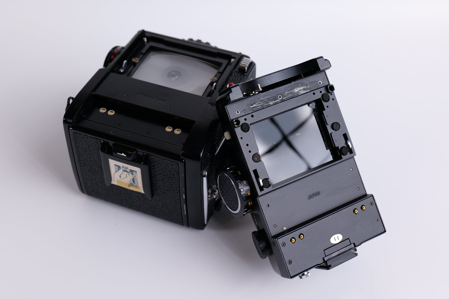 Mamiya M645 1000s & Prisme cellule