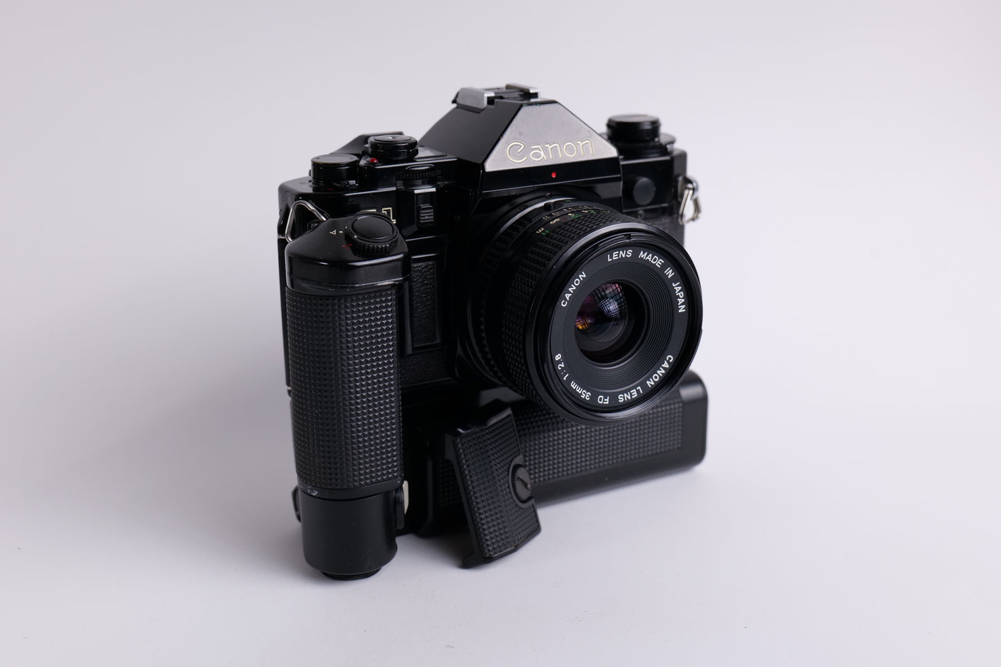 Canon A-1 & 35mm f/2.8 & Motor MA