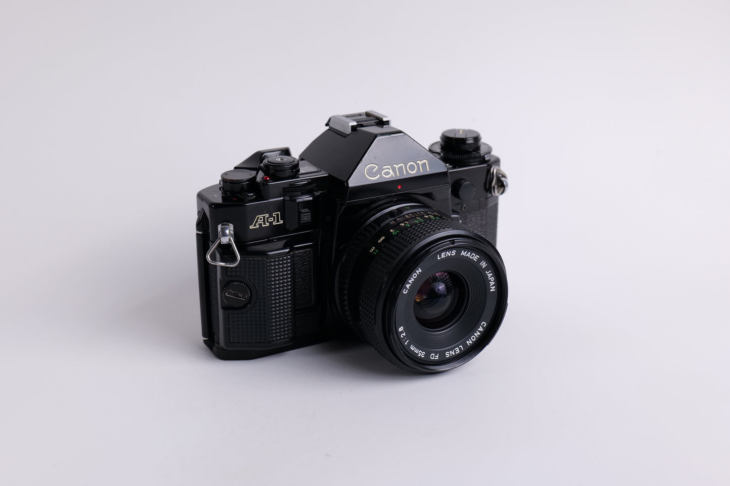 Canon A-1 & 35mm f/2.8 & Motor MA