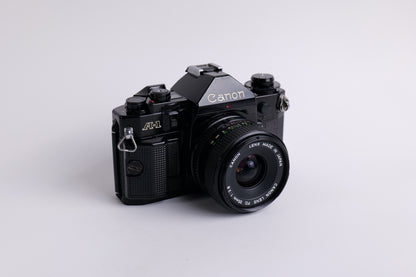 Canon A-1 & 35mm f/2.8 & Motor MA
