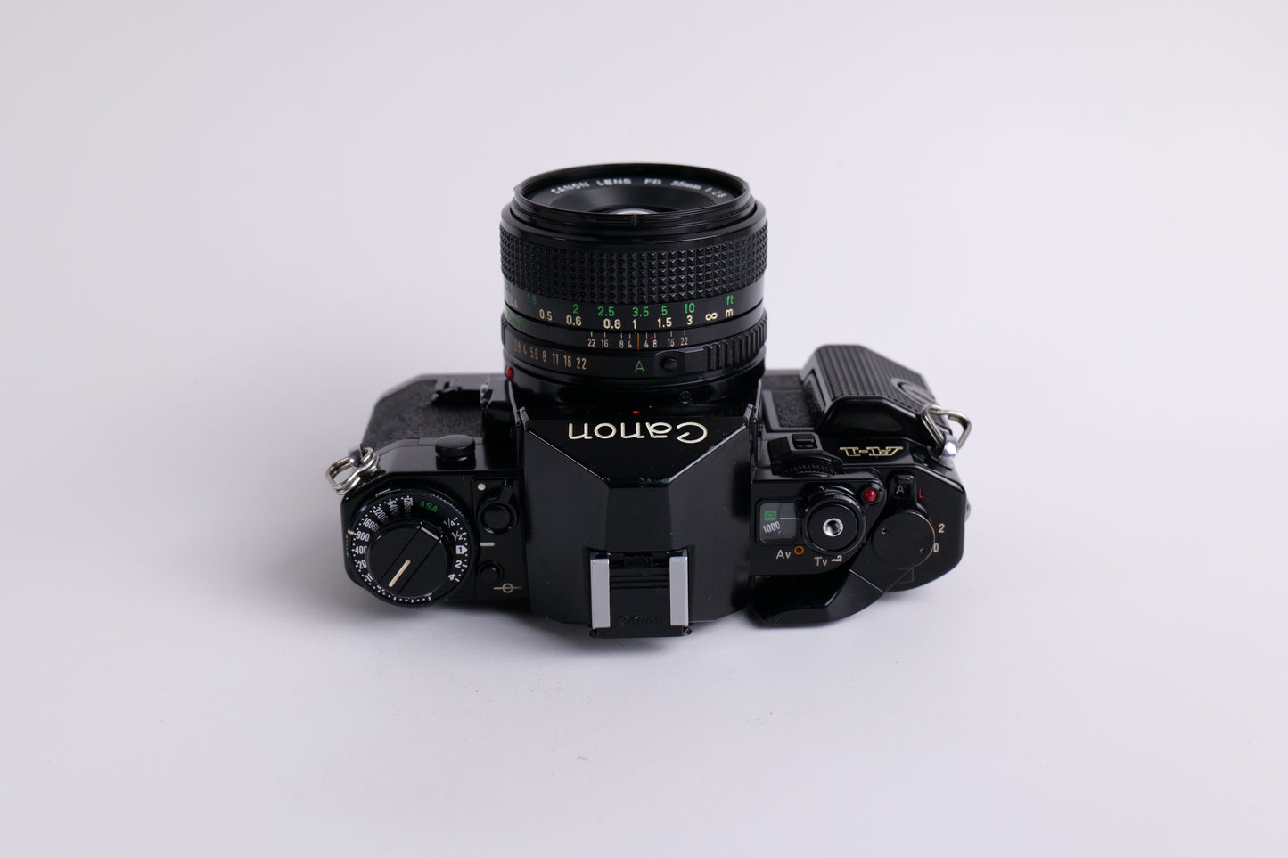 Canon A-1 & 35mm f/2.8 & Motor MA