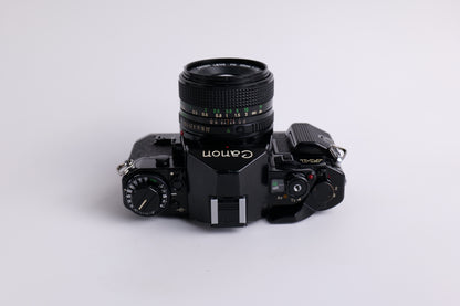 Canon A-1 & 35mm f/2.8 & Motor MA