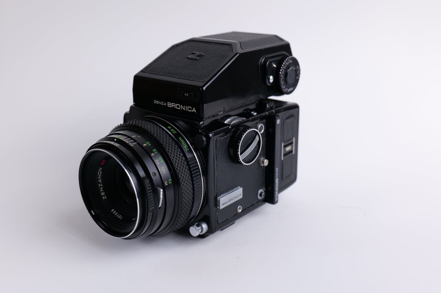 Zenza Bronica ETR & Zenzanon 75mm f2.8