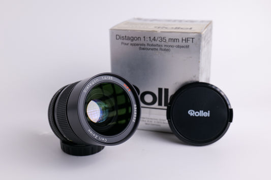 Zeiss Distagon 35mm f/1.4 HFT [Rollei QBM]