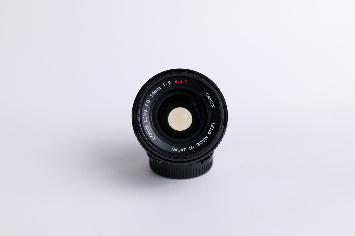 Canon Lens FD S.S.C 35mm f/2 Concave "A"
