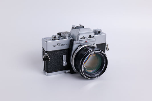 Minolta SRT-303b & MC Rokkor-PF 58mm f/1.4