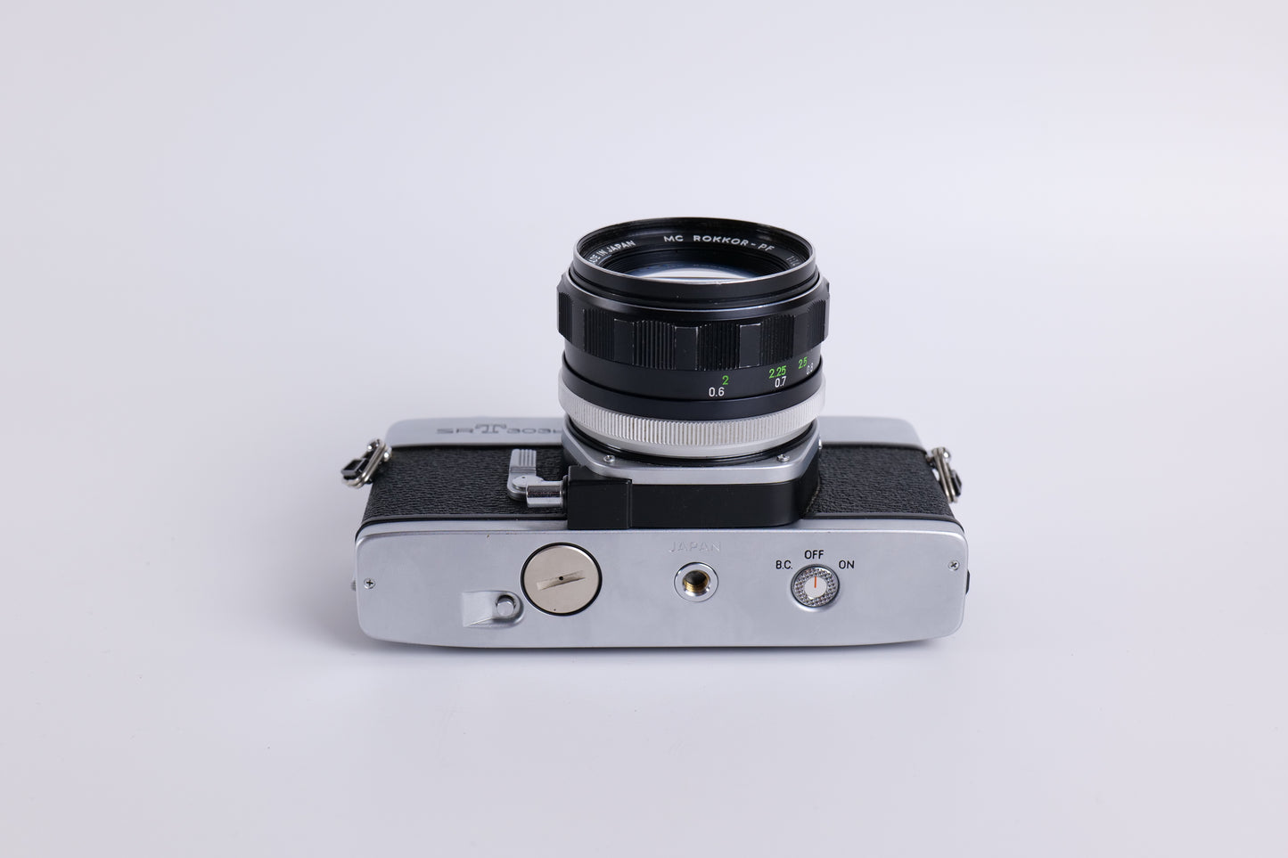 Minolta SRT-303b & MC Rokkor-PF 58mm f/1.4