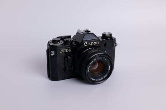 Canon AE-1 & FD 50mm f/1.8