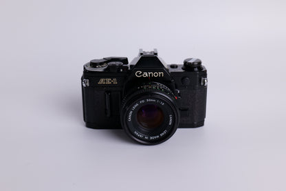 Canon AE-1 & FD 50mm f/1.8