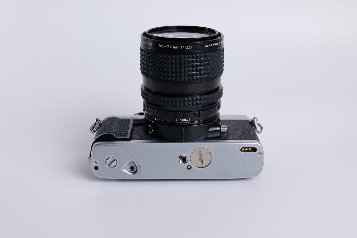 Minolta XG-M & Zoom Rokkor 35-70mm f/3.5