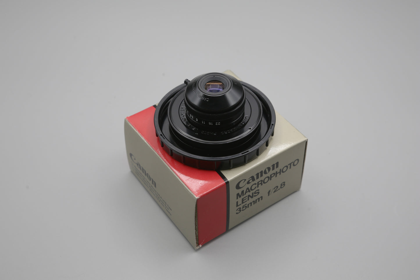 Canon MacroPhoto Lens FD 35mm f2.8 [Complet]