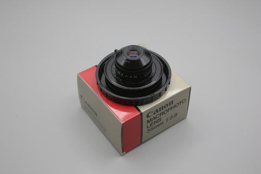 Canon MacroPhoto Lens FD 35mm f2.8 [Complet]