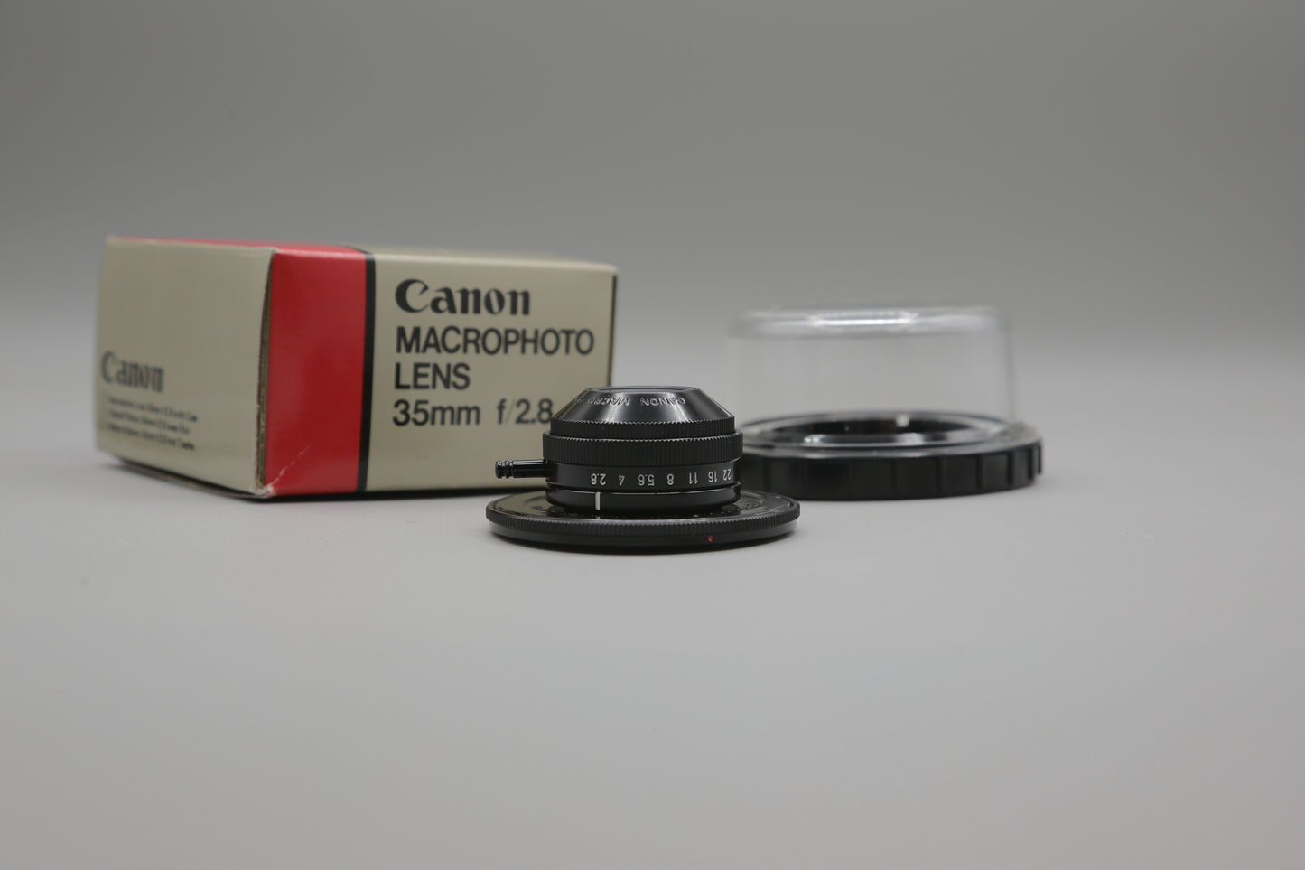 Canon MacroPhoto Lens FD 35mm f2.8 [Complet]