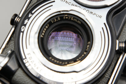 Rolleiflex T Mod 1 - Zeiss Tessar 75mm f3.5