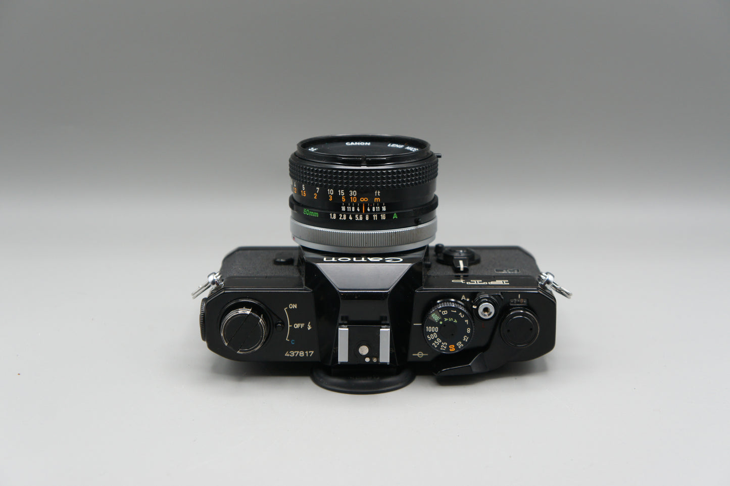 Canon FTb & Canon FD 50mm f1.8 S.C.