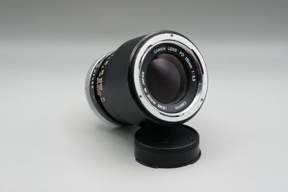 Canon FD 135mm f3.5 Chrome Nose