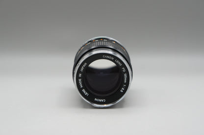Canon FD 135mm f3.5 Chrome Nose