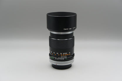Canon FD 135mm f3.5 Chrome Nose