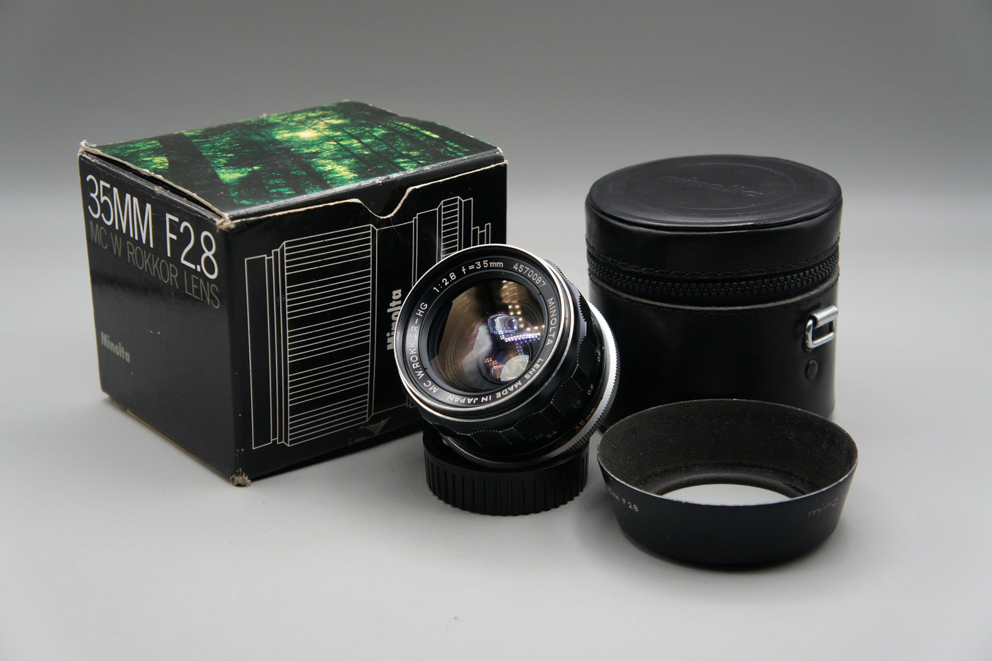 Minolta MC W Rokkor - HG 35mm f2.8