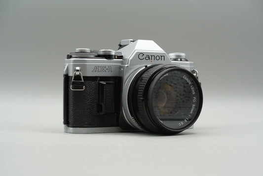 Canon AE-1 & Canon FD 50mm f1.8 S.C