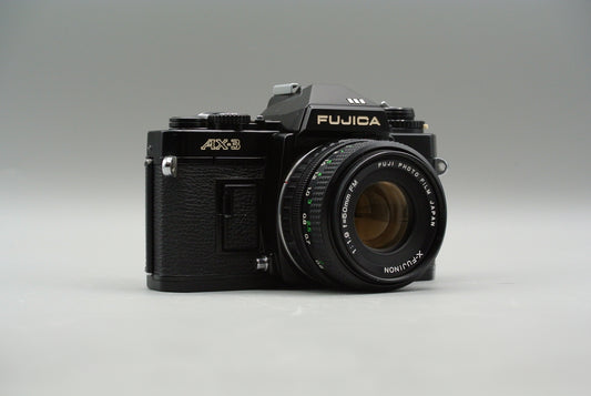Fujica AX-3 & X-Fujinon 50mm f1.9