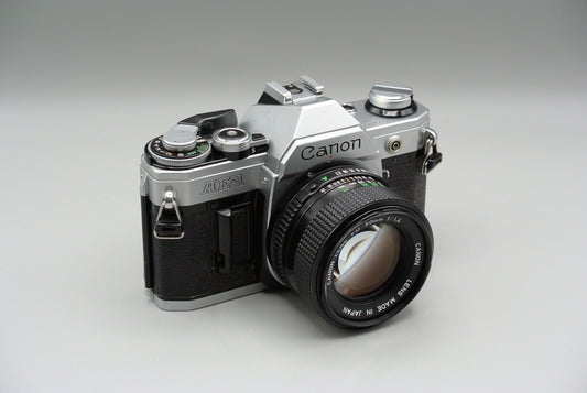 Canon AE-1 & Canon FD 50mm f1.4