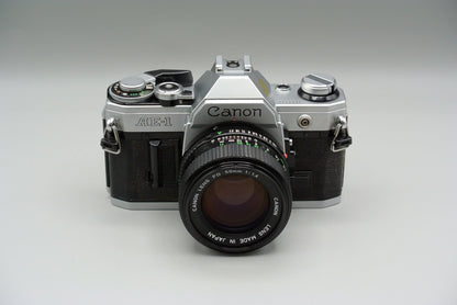 Canon AE-1 & Canon FD 50mm f1.4